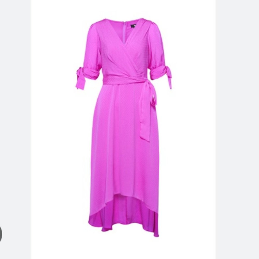 Bright Pink DKNY Dress Size 12